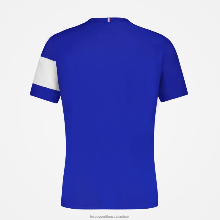 Clothing HVDBF161 Men Le Coq Sportif Fashion T-Shirt Blue - Image 3