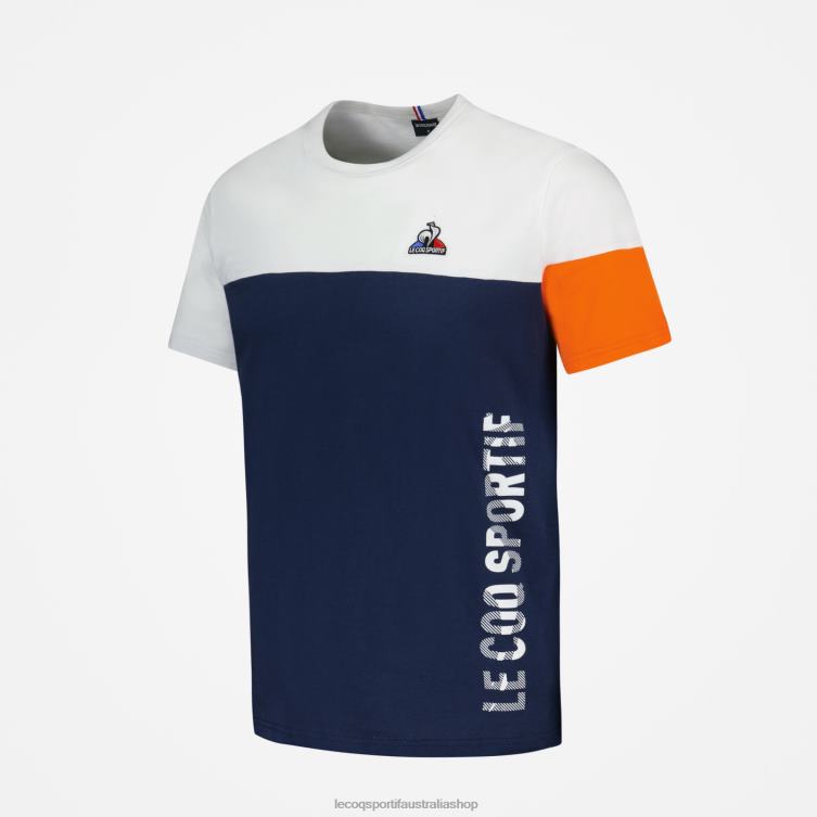 Clothing HVDBF163 Men Le Coq Sportif Fashion T-Shirt Blue - Image 6