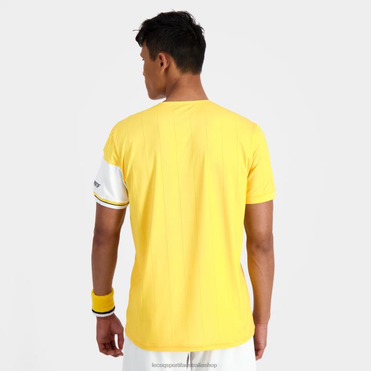 Clothing HVDBF166 Men Le Coq Sportif Fashion T-Shirt White - Image 4