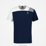 Clothing HVDBF167 Men Le Coq Sportif Fashion T-Shirt Blue - Image 2