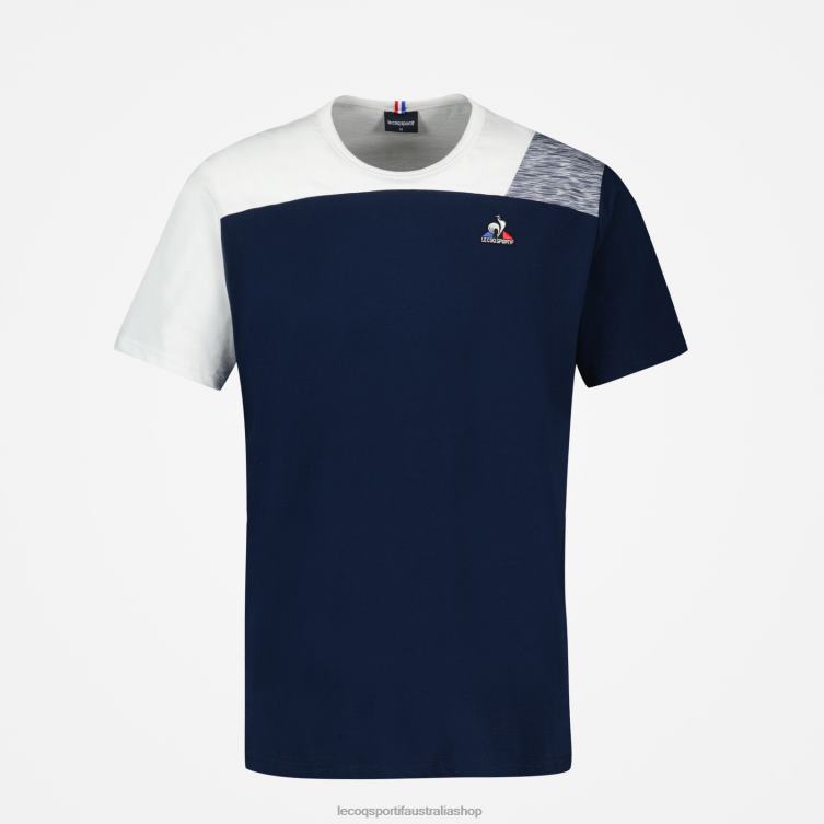 Clothing HVDBF167 Men Le Coq Sportif Fashion T-Shirt Blue - Image 2