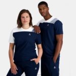 Clothing HVDBF167 Men Le Coq Sportif Fashion T-Shirt Blue - Image 5