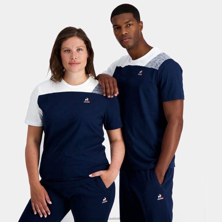 Clothing HVDBF167 Men Le Coq Sportif Fashion T-Shirt Blue - Image 5