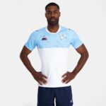 Clothing HVDBF168 Men Le Coq Sportif Fashion T-Shirt Blue