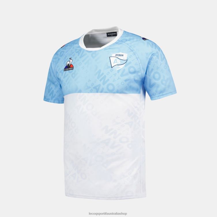 Clothing HVDBF168 Men Le Coq Sportif Fashion T-Shirt Blue - Image 6