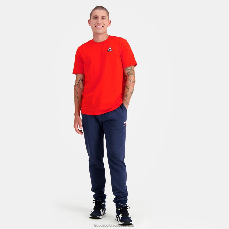 Clothing HVDBF171 Men Le Coq Sportif Fashion T-Shirt Red - Image 7