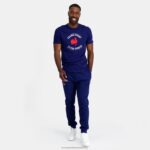 Clothing HVDBF172 Men Le Coq Sportif T-Shirt - France Rugby Blue - Image 6
