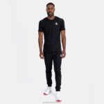 Clothing HVDBF174 Men Le Coq Sportif Fashion T-Shirt Black - Image 5