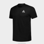 Clothing HVDBF174 Men Le Coq Sportif Fashion T-Shirt Black - Image 6