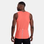 Clothing HVDBF175 Men Le Coq Sportif Vest Top Orange - Image 4