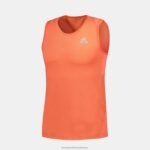 Clothing HVDBF175 Men Le Coq Sportif Vest Top Orange - Image 6