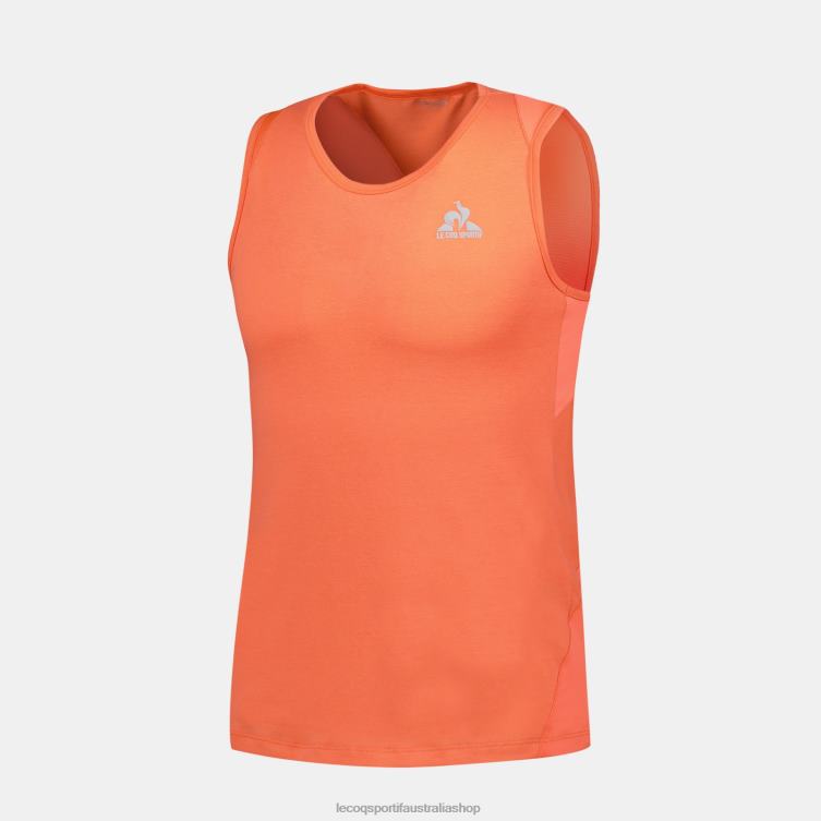 Clothing HVDBF175 Men Le Coq Sportif Vest Top Orange - Image 6