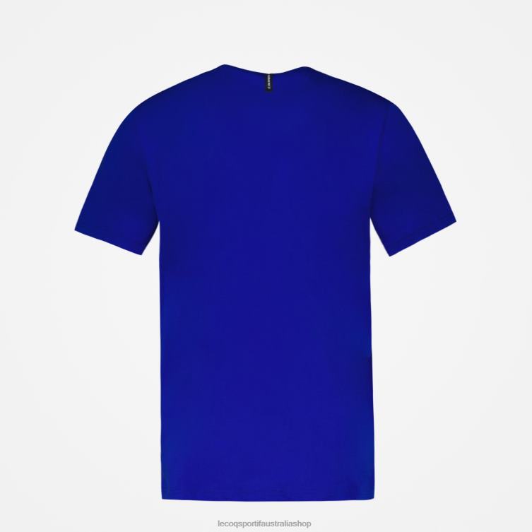 Clothing HVDBF178 Men Le Coq Sportif Fashion T-Shirt Blue - Image 3