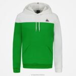 Clothing HVDBF17 Men Le Coq Sportif Hooded Sweatshirt Green - Image 2