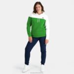 Clothing HVDBF17 Men Le Coq Sportif Hooded Sweatshirt Green - Image 8
