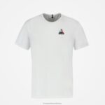 Clothing HVDBF180 Men Le Coq Sportif Fashion T-Shirt White - Image 2