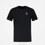 Clothing HVDBF181 Men Le Coq Sportif Fashion T-Shirt Black - Image 2