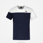 Clothing HVDBF182 Men Le Coq Sportif Fashion T-Shirt Blue - Image 2