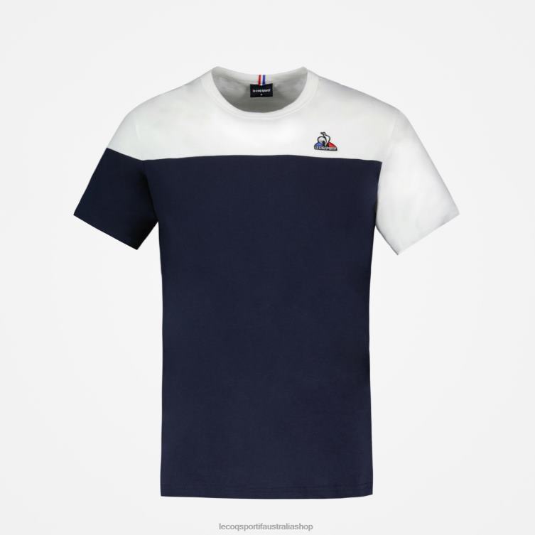 Clothing HVDBF182 Men Le Coq Sportif Fashion T-Shirt Blue - Image 2