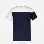 Clothing HVDBF182 Men Le Coq Sportif Fashion T-Shirt Blue - Image 3