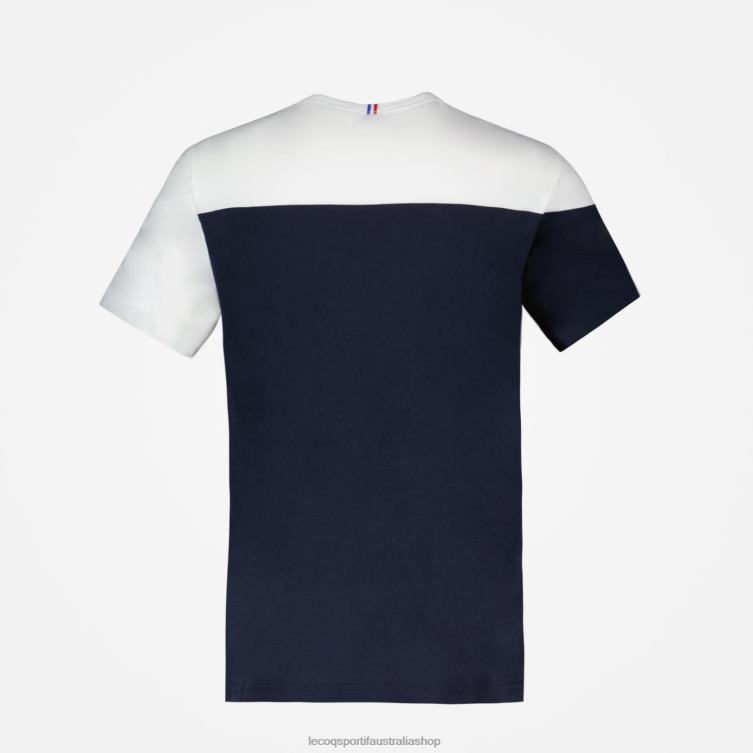 Clothing HVDBF182 Men Le Coq Sportif Fashion T-Shirt Blue - Image 3