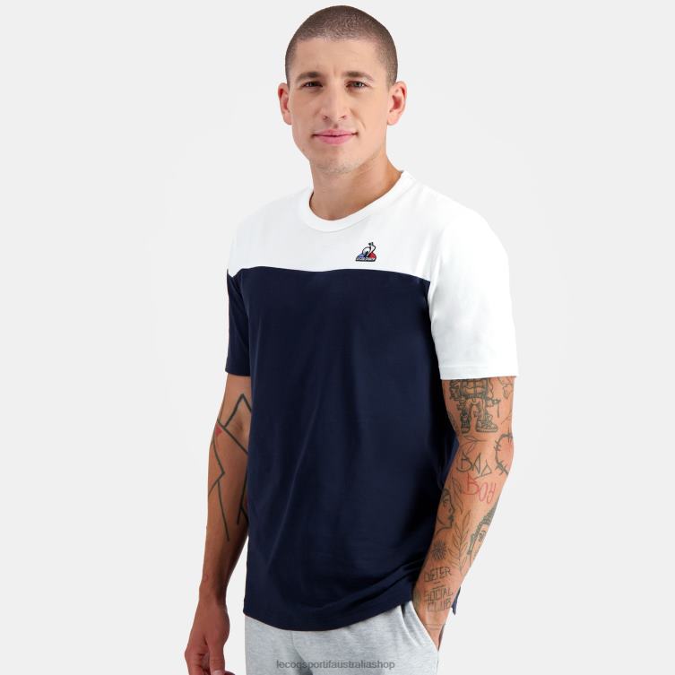 Clothing HVDBF182 Men Le Coq Sportif Fashion T-Shirt Blue - Image 1