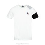 Clothing HVDBF189 Men Le Coq Sportif T-Shirt White - Image 2