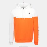 Clothing HVDBF18 Men Le Coq Sportif Hooded Sweatshirt Orange - Image 2