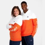 Clothing HVDBF18 Men Le Coq Sportif Hooded Sweatshirt Orange - Image 5