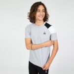 Clothing HVDBF190 Men Le Coq Sportif T-Shirt Grey