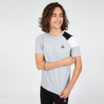 Clothing HVDBF190 Men Le Coq Sportif T-Shirt Grey - Image 5