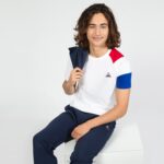 Clothing HVDBF191 Men Le Coq Sportif T-Shirt White - Image 4