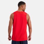 Clothing HVDBF196 Men Le Coq Sportif Vest Top Red - Image 4