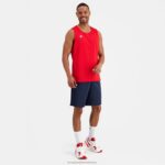 Clothing HVDBF196 Men Le Coq Sportif Vest Top Red - Image 7