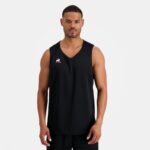 Clothing HVDBF198 Men Le Coq Sportif Vest Top Black