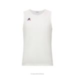 Clothing HVDBF199 Men Le Coq Sportif Vest Top White - Image 2