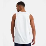 Clothing HVDBF199 Men Le Coq Sportif Vest Top White - Image 4