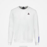 Clothing HVDBF1 Men Le Coq Sportif Sweatshirt White - Image 2