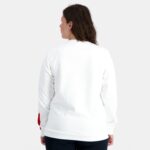 Clothing HVDBF1 Men Le Coq Sportif Sweatshirt White - Image 8
