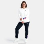 Clothing HVDBF1 Men Le Coq Sportif Sweatshirt White - Image 9