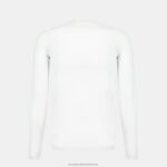 Clothing HVDBF200 Men Le Coq Sportif Long-Sleeve T-Shirt White - Image 3