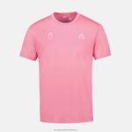 Clothing HVDBF204 Men Le Coq Sportif T-Shirt Pink - Image 2