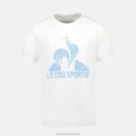 Clothing HVDBF206 Men Le Coq Sportif T-Shirt White - Image 2