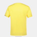 Clothing HVDBF211 Men Le Coq Sportif T-Shirt Yellow - Image 3