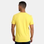 Clothing HVDBF211 Men Le Coq Sportif T-Shirt Yellow - Image 4