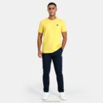 Clothing HVDBF211 Men Le Coq Sportif T-Shirt Yellow - Image 5