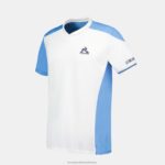 Clothing HVDBF212 Men Le Coq Sportif T-Shirt White - Image 6