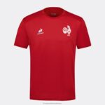 Clothing HVDBF213 Men Le Coq Sportif T-Shirt Red - Image 2
