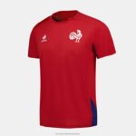 Clothing HVDBF213 Men Le Coq Sportif T-Shirt Red - Image 6