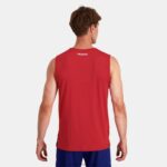 Clothing HVDBF214 Men Le Coq Sportif Vest Top Red - Image 4